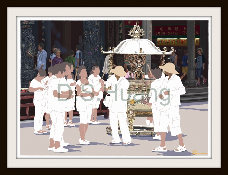 DEDICATING INCENSE 上香    (2017   P-234) 1
