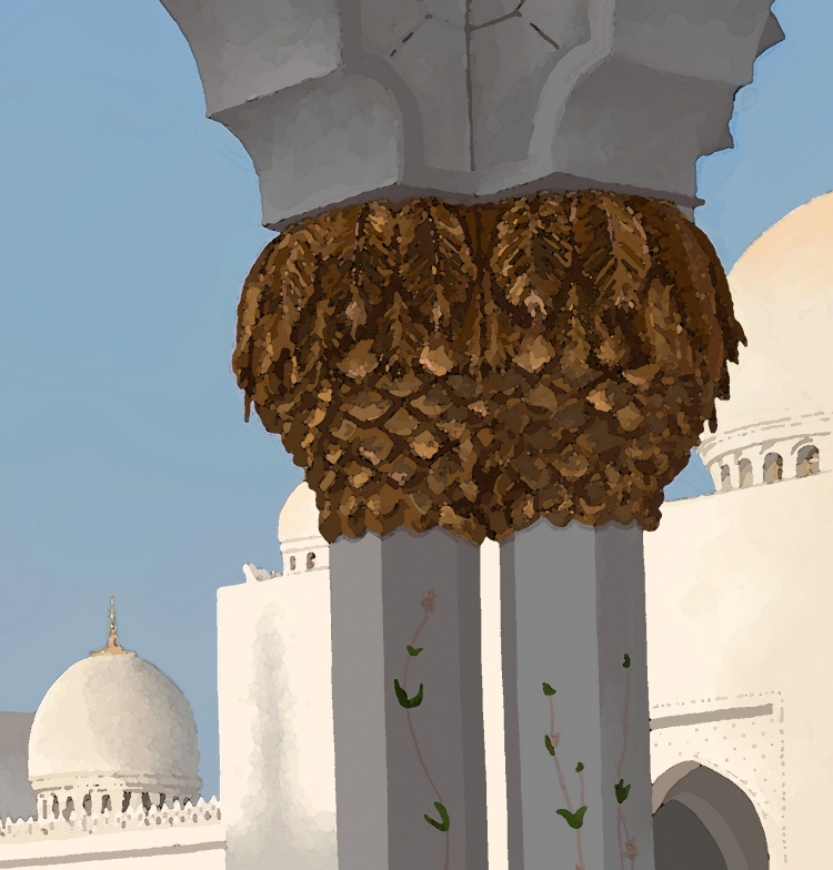 Dreaming back to Abu Dhabi (阿布達比 謝赫扎耶德大清真寺) 4