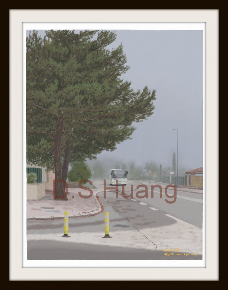 THE FOG OF SOUTHERN FRANCE   P-215(2016) 1